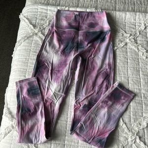 COPY - Buffbunny Leggings. Pink and purple tie dye. Size S